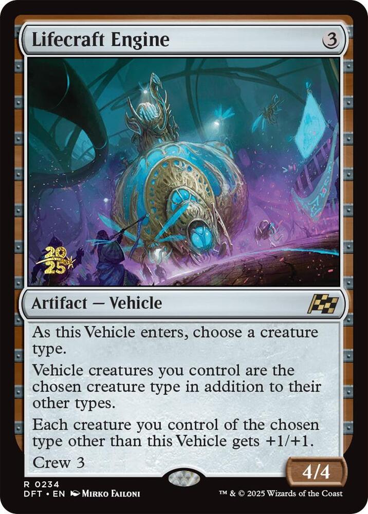 Lifecraft Engine 234 card from Prerelease Cards
