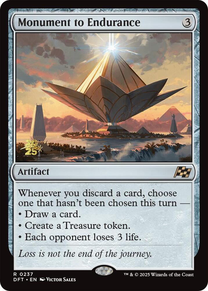 Monument to Endurance 237 card from Prerelease Cards