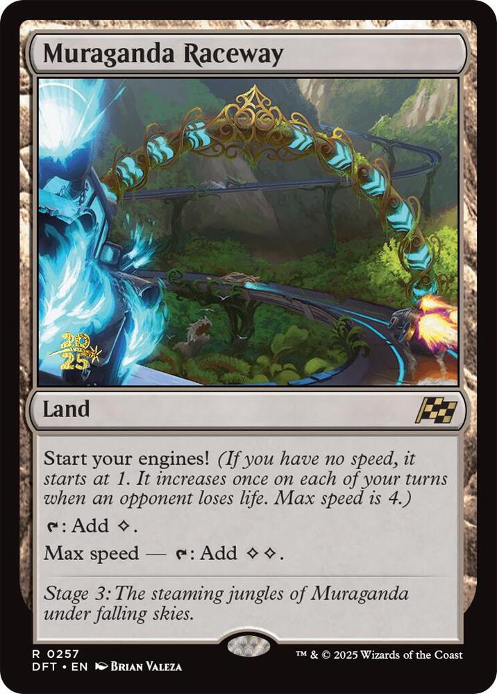 Muraganda Raceway 257 card from Prerelease Cards