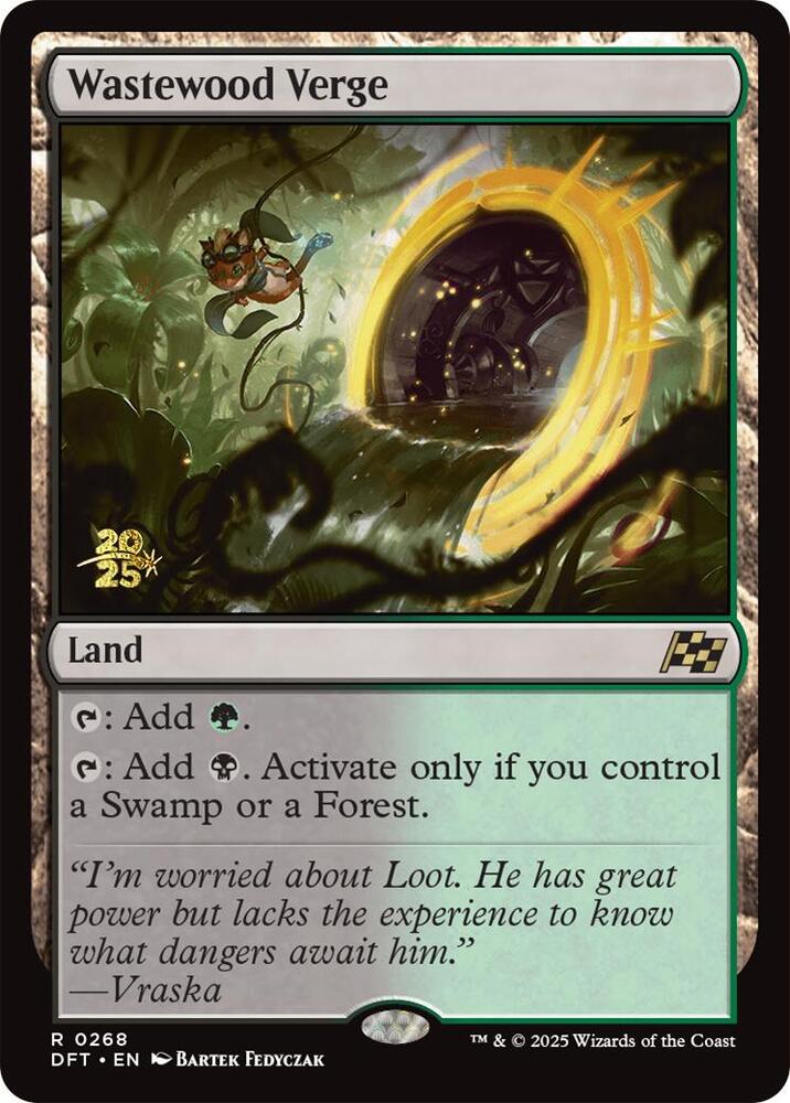 Wastewood Verge 268 card from Prerelease Cards