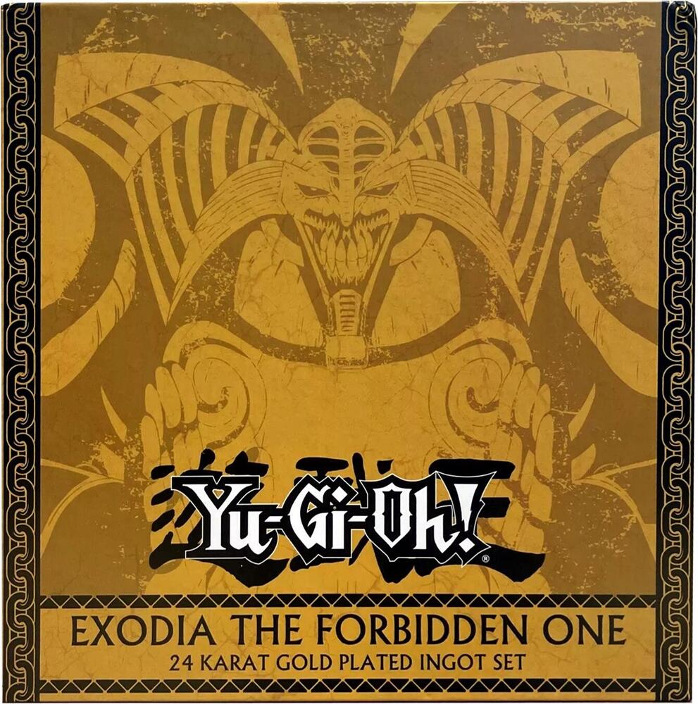 24k Gold Plated Ingot Set - Exodia The Forbidden One (Limited Edition) card from Miscellaneous Promotional Cards