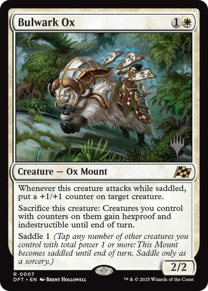 Bulwark Ox 7 card from Promo Pack: Aetherdrift
