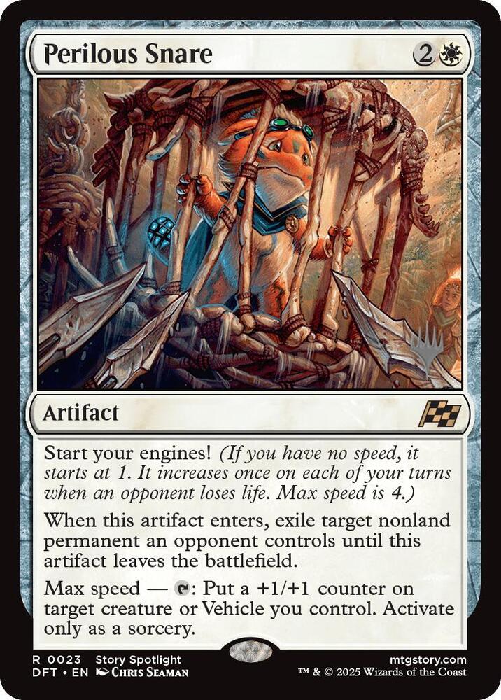 Perilous Snare 23 card from Promo Pack: Aetherdrift
