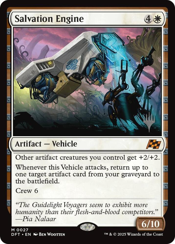 Salvation Engine 27 card from Promo Pack: Aetherdrift