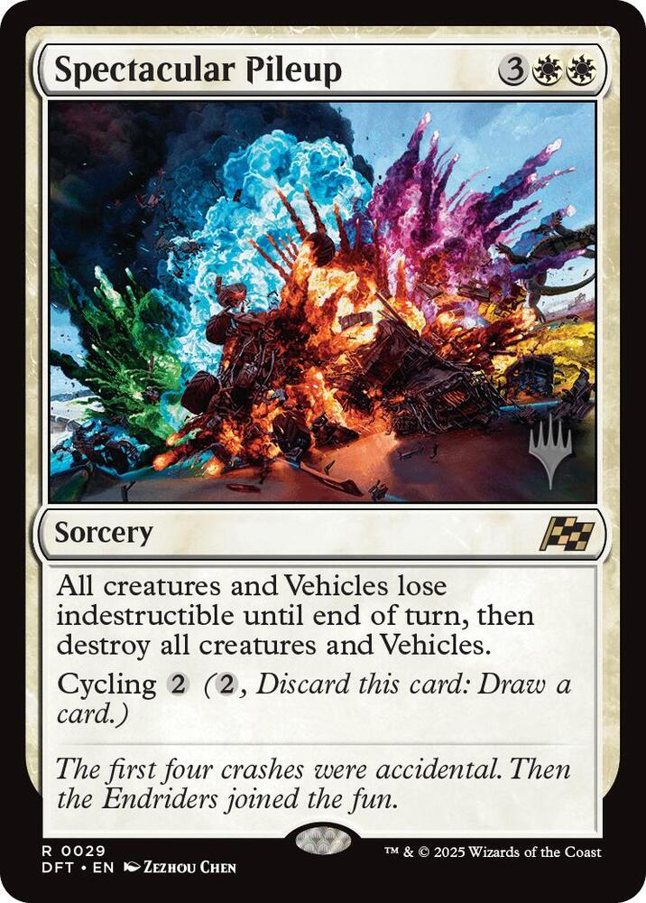 Spectacular Pileup 29 card from Promo Pack: Aetherdrift