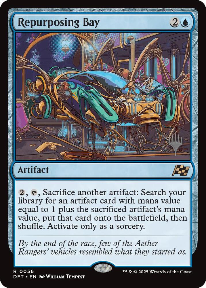 Repurposing Bay 56 card from Promo Pack: Aetherdrift