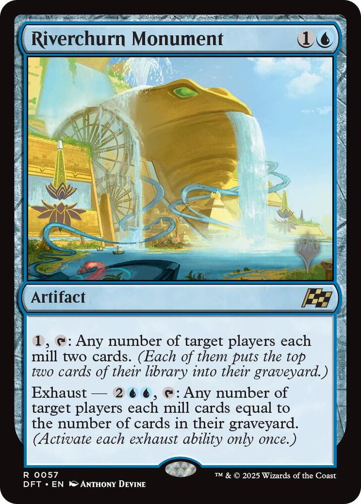 Riverchurn Monument 57 card from Promo Pack: Aetherdrift