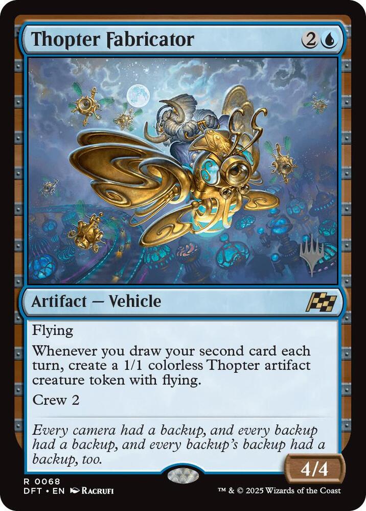 Thopter Fabricator 68 card from Promo Pack: Aetherdrift