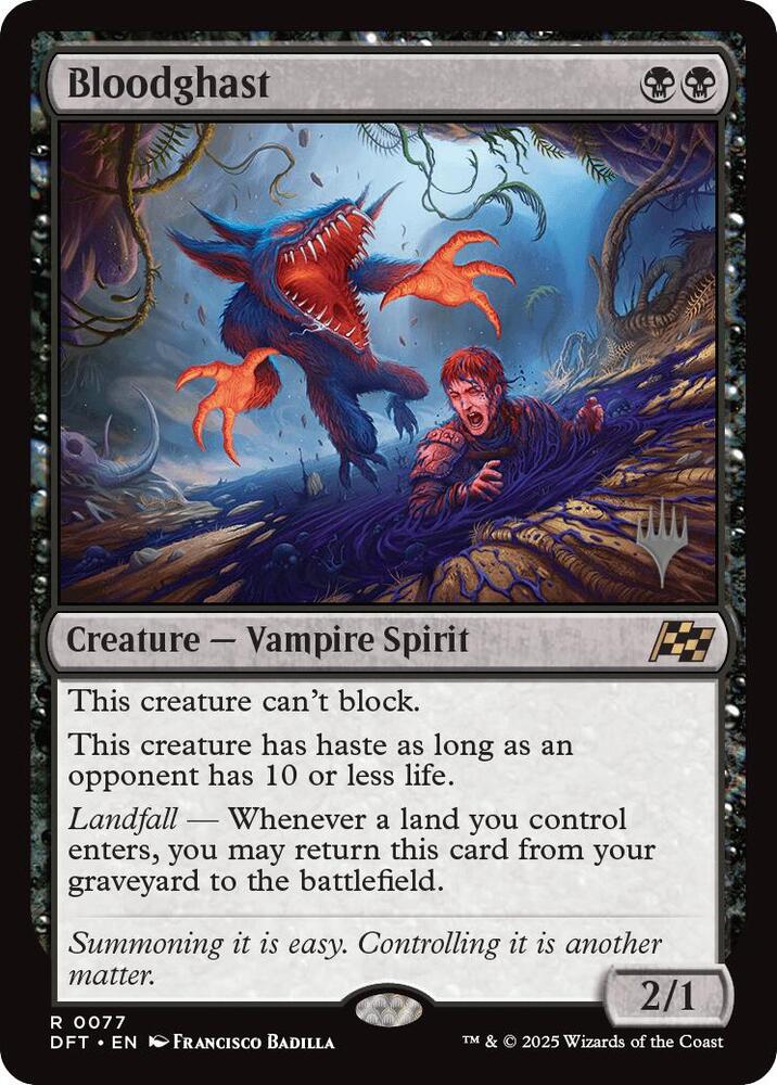 Bloodghast 77 card from Promo Pack: Aetherdrift