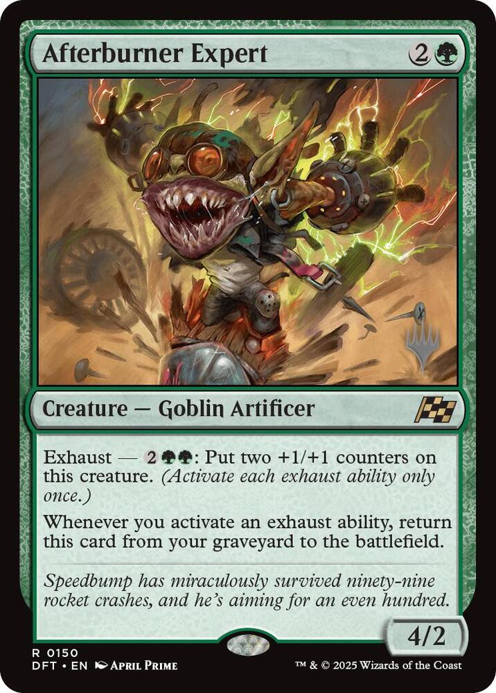 Afterburner Expert 150 card from Promo Pack: Aetherdrift