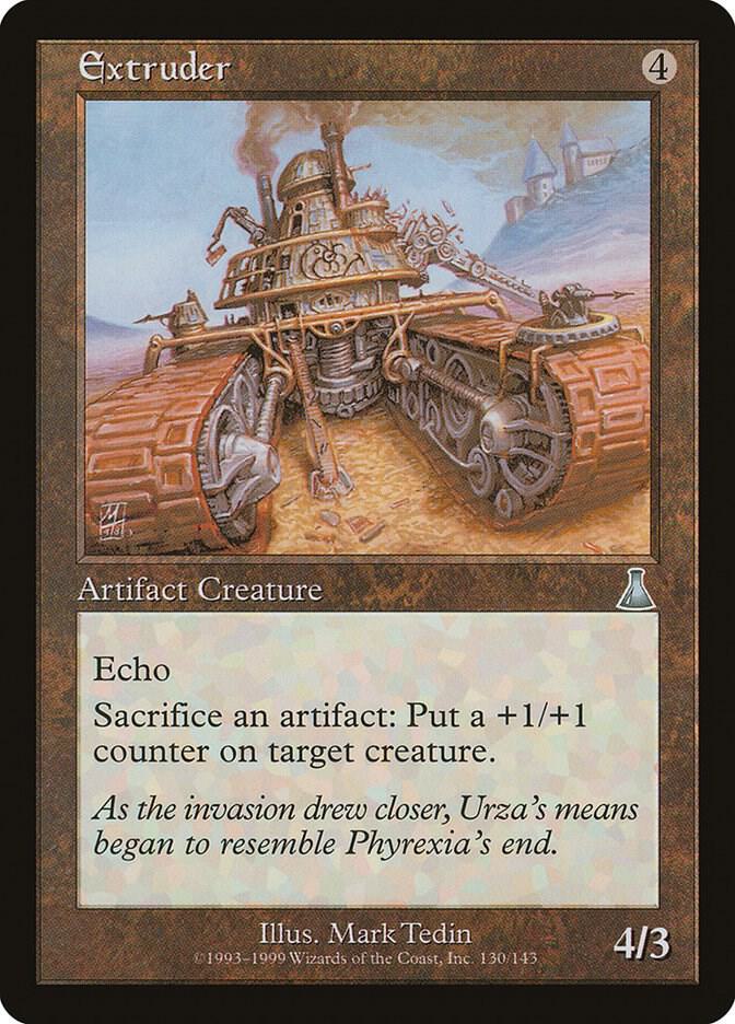 Extruder 130 card from Urza's Destiny