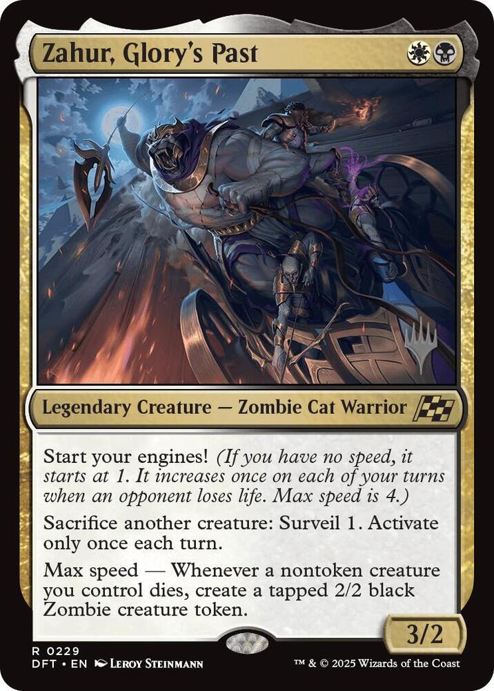 Zahur, Glory's Past 229 card from Promo Pack: Aetherdrift