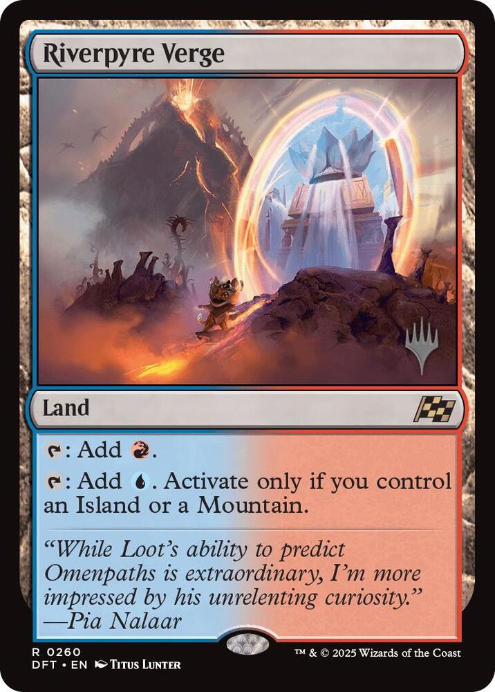 Riverpyre Verge 260 card from Promo Pack: Aetherdrift