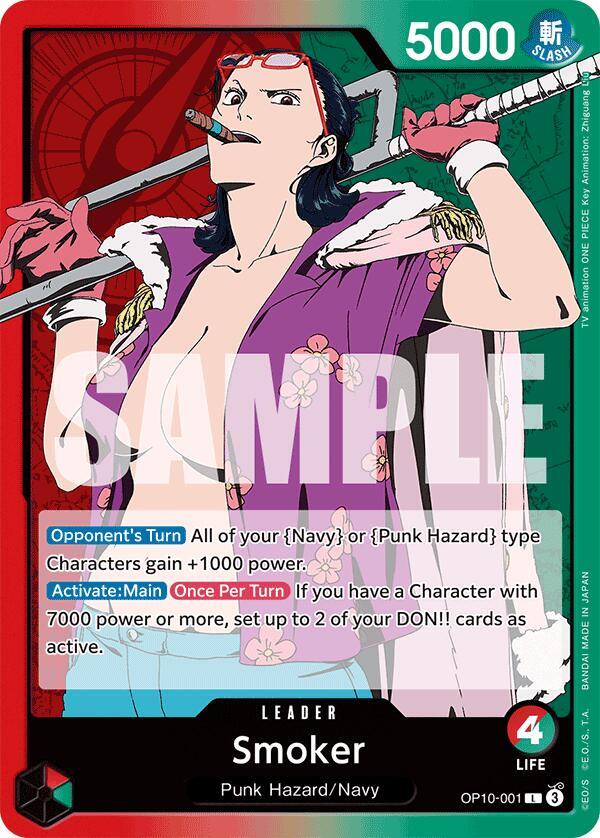 Smoker OP10-001 card from Royal Blood