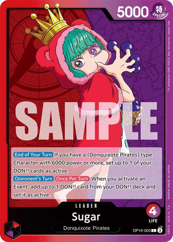 Sugar OP10-003 card from Royal Blood