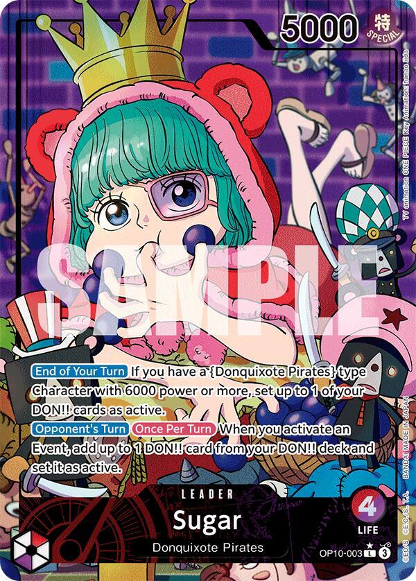 Sugar (Parallel) OP10-003 card from Royal Blood