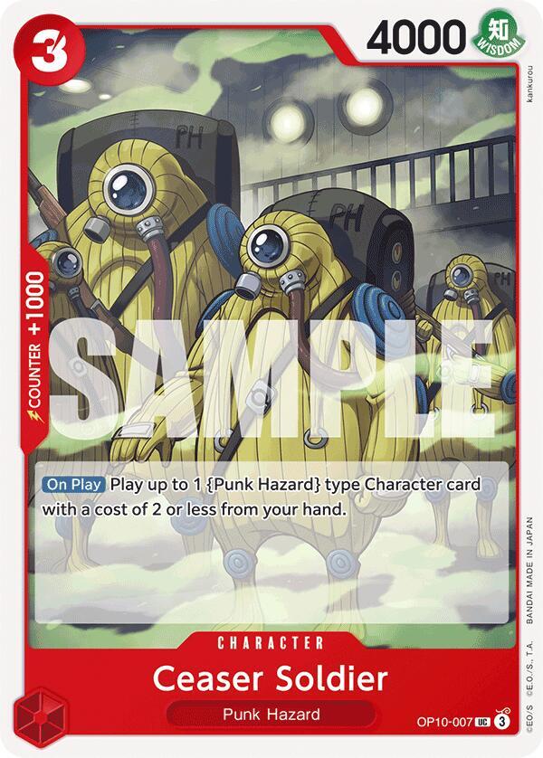 Ceaser Soldier OP10-007 card from Royal Blood