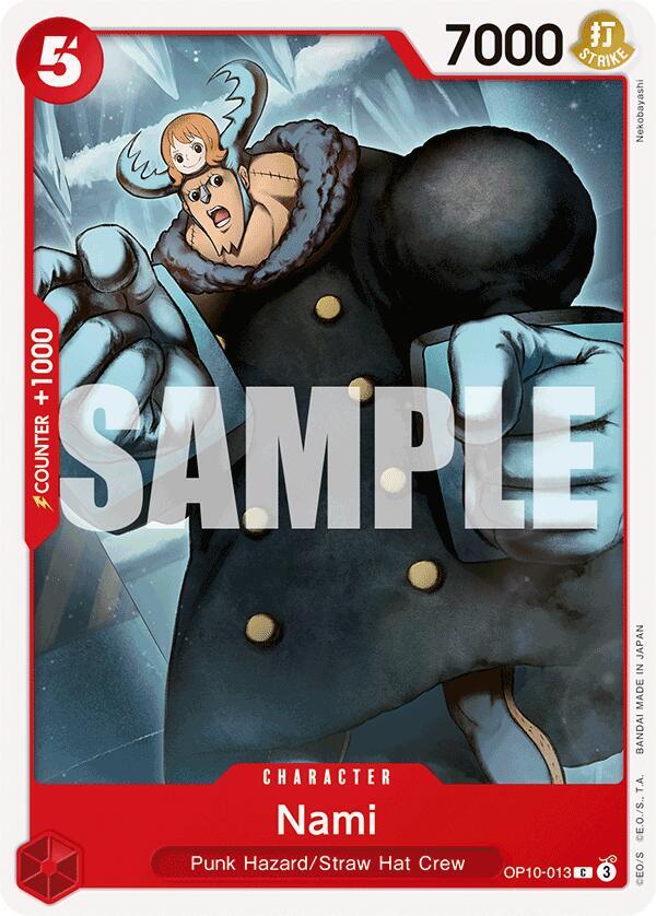 Nami OP10-013 card from Royal Blood