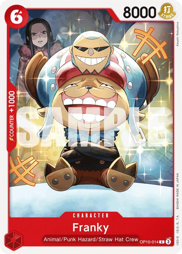 Franky OP10-014 card from Royal Blood