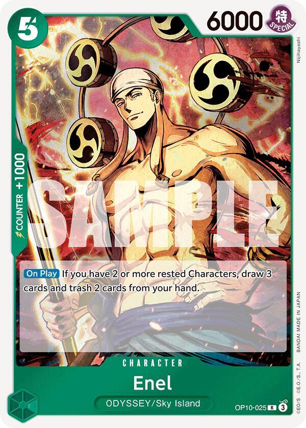 Enel OP10-025 card from Royal Blood