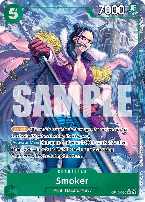 Smoker (Parallel) OP10-030 card from Royal Blood