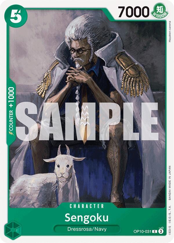 Sengoku OP10-031 card from Royal Blood