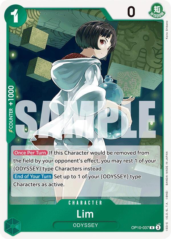 Lim OP10-037 card from Royal Blood