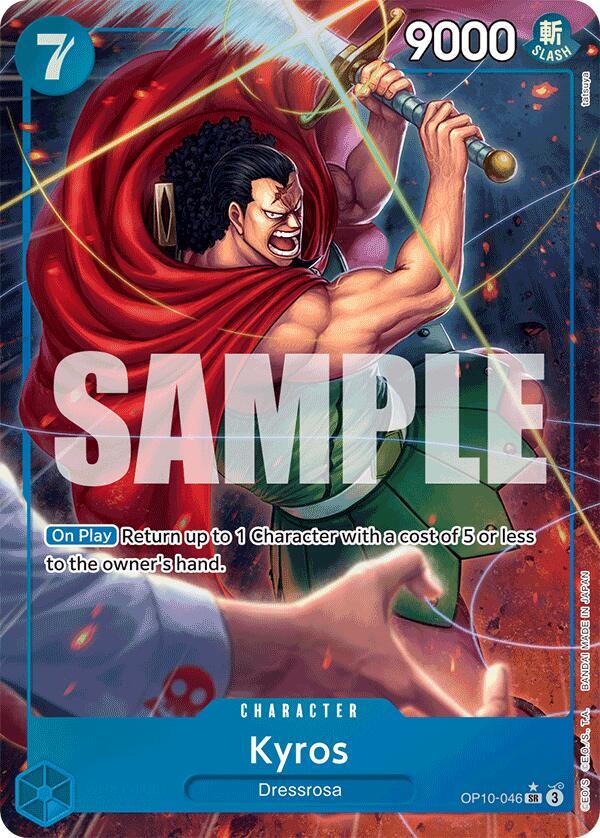 Kyros (Parallel) OP10-046 card from Royal Blood