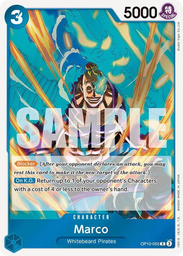 Marco OP10-055 card from Royal Blood