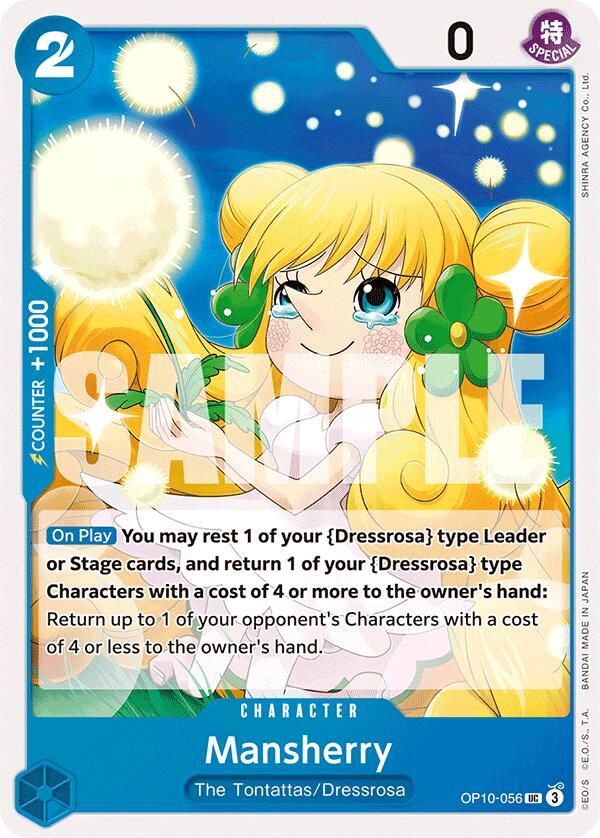 Mansherry OP10-056 card from Royal Blood