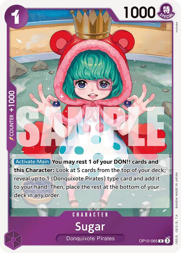 Sugar OP10-065 card from Royal Blood