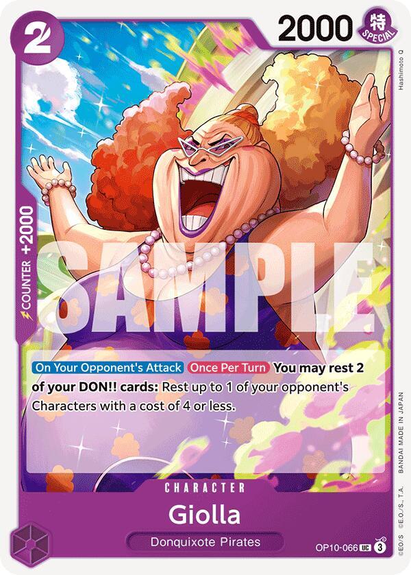 Giolla OP10-066 card from Royal Blood