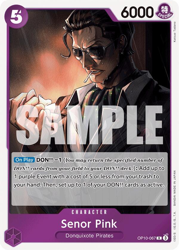 Senor Pink OP10-067 card from Royal Blood