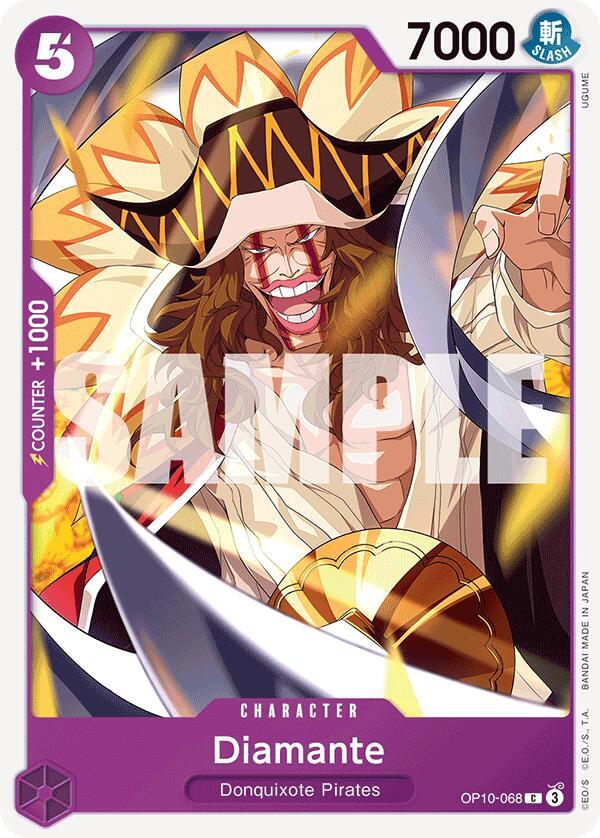 Diamante OP10-068 card from Royal Blood
