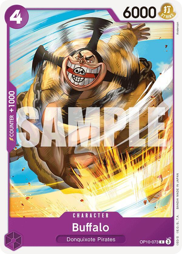 Buffalo OP10-073 card from Royal Blood