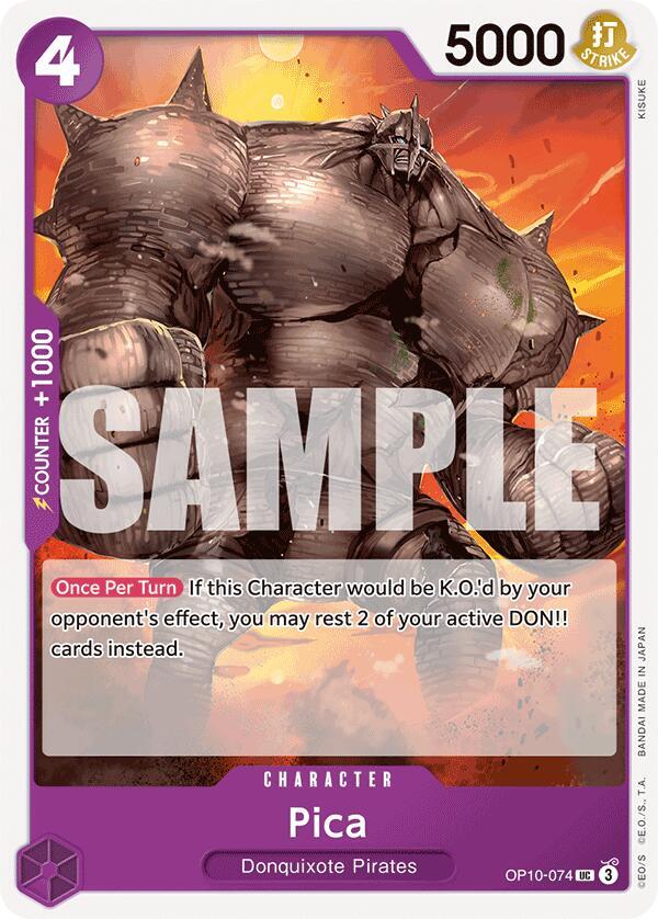 Pica OP10-074 card from Royal Blood