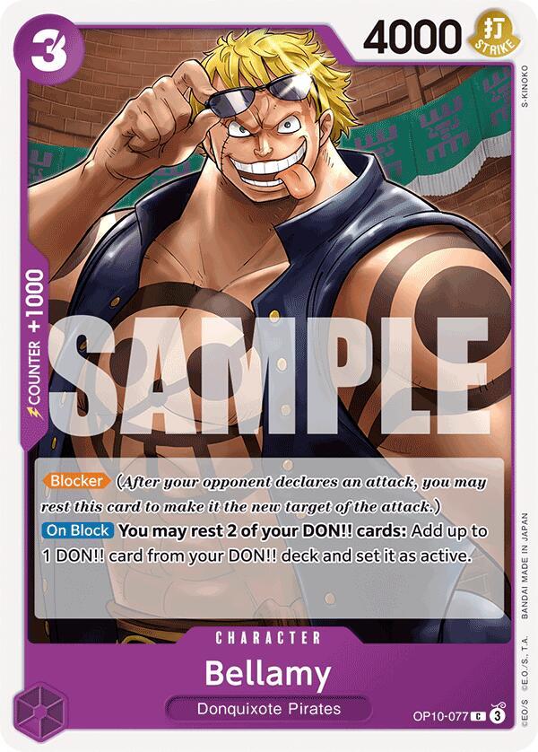 Bellamy OP10-077 card from Royal Blood