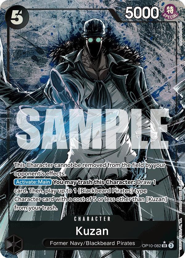 Kuzan (Parallel) OP10-082 card from Royal Blood