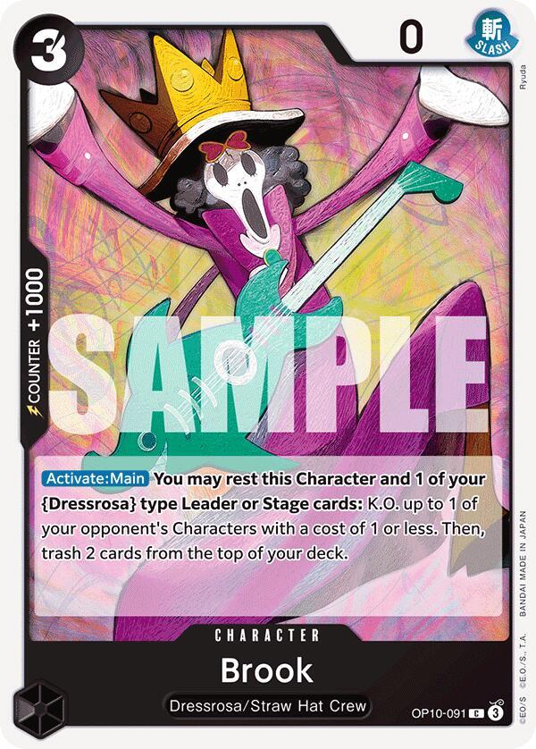 Brook OP10-091 card from Royal Blood