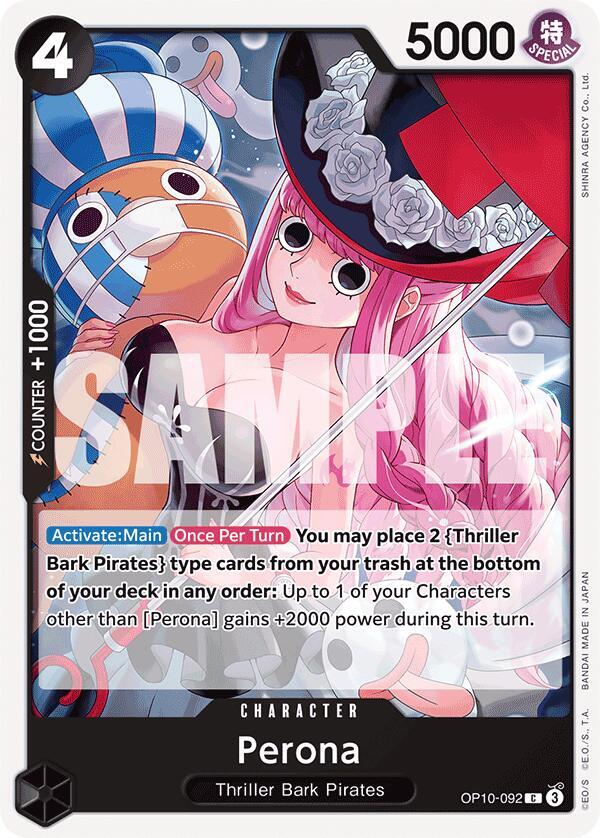 Perona OP10-092 card from Royal Blood