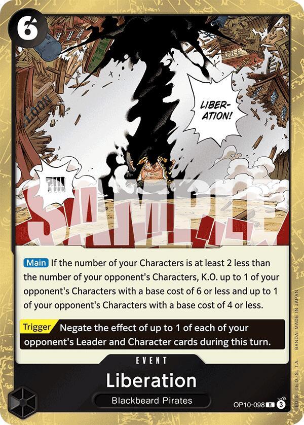 Liberation OP10-098 card from Royal Blood