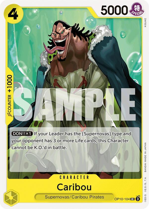Caribou OP10-104 card from Royal Blood