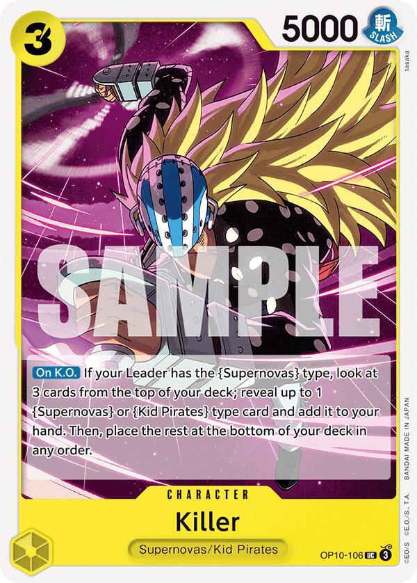 Killer OP10-106 card from Royal Blood