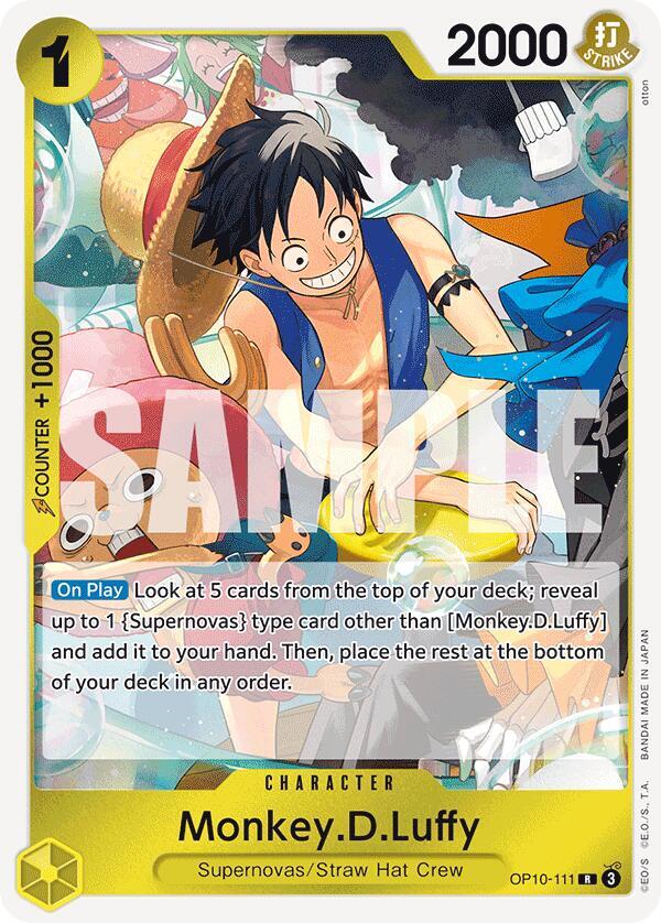 Monkey.D.Luffy OP10-111 card from Royal Blood