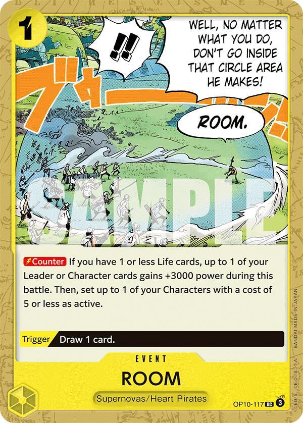 ROOM OP10-117 card from Royal Blood