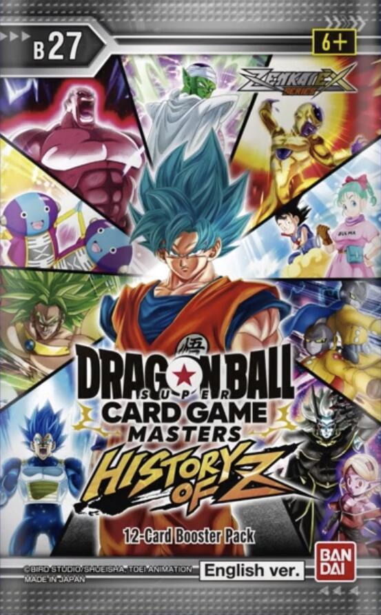 History of Z Booster Pack card from History of Z
