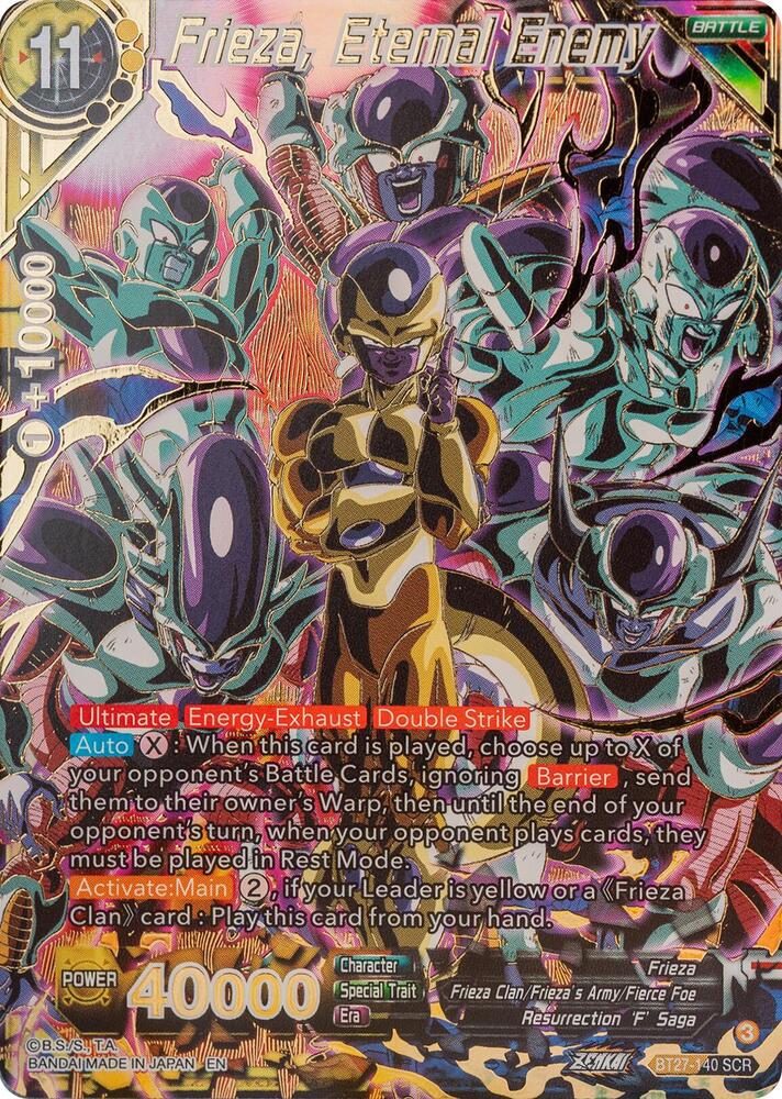 Frieza, Eternal Enemy BT27-140 card from History of Z