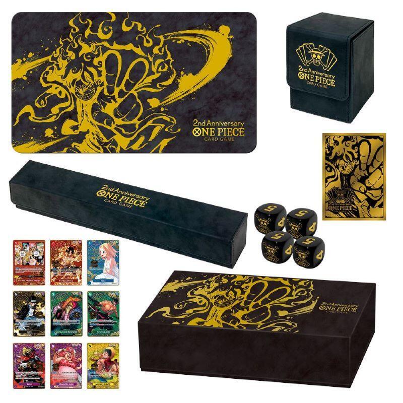 One Piece Japanese Version 2nd Anniversary Set (Sealed Promotional Bundle) card from One Piece Collection Sets