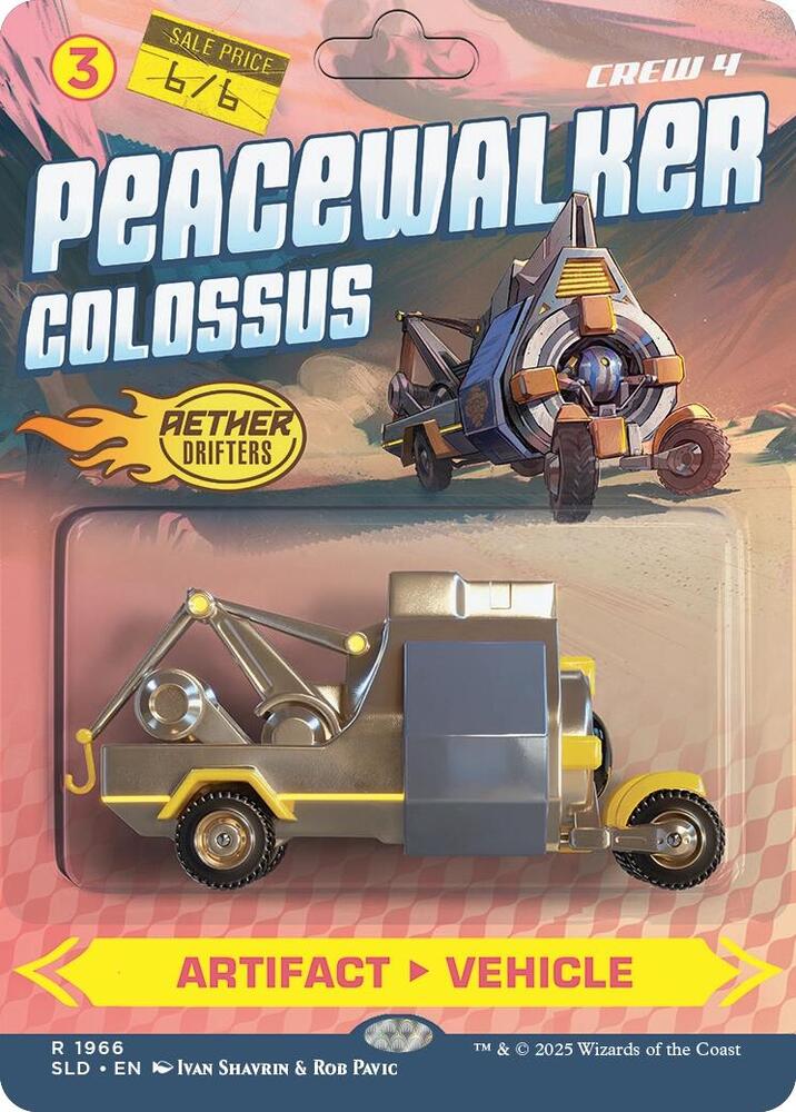 Peacewalker Colossus 1966 card from Secret Lair Drop Series