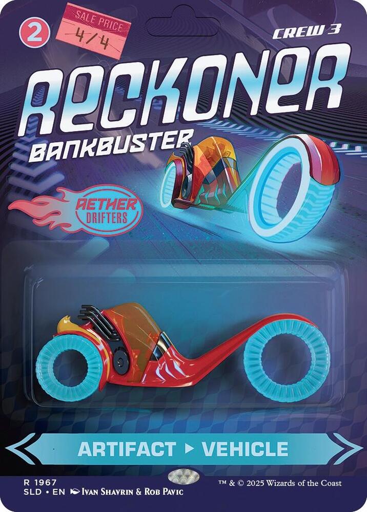 Reckoner Bankbuster 1967 card from Secret Lair Drop Series